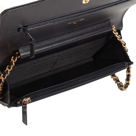 chanel boy wallet on chain black|Chanel wallet on chain preis.